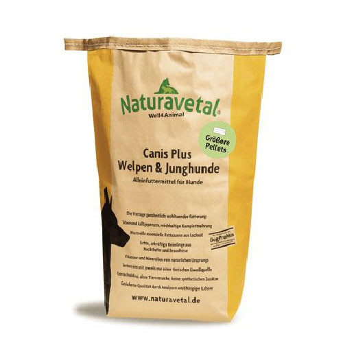 Naturavetal Canis Plus Pollo Cuccioli Pressate a Freddo Pellet Grandi