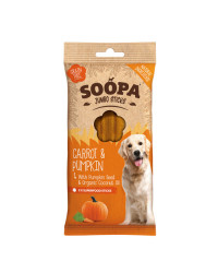 Soopa Dentalstick Carota e Zucca JUMBO Snack per Cani