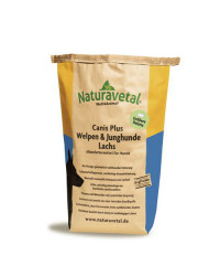 Naturavetal Canis Plus Salmone Cuccioli Pressate a Freddo Pellet Grandi