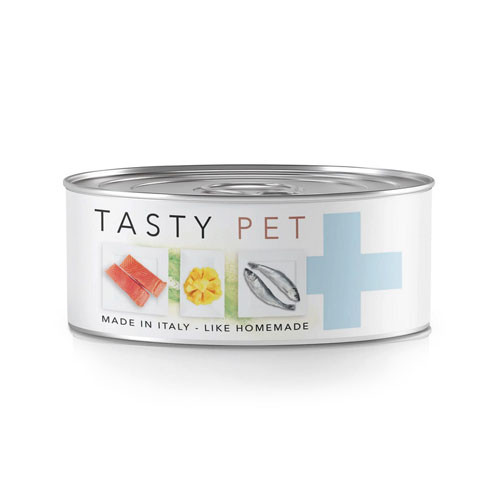 Tasty Pet Delicate Salmone e Gamberi FILETTI Umido per Gatto