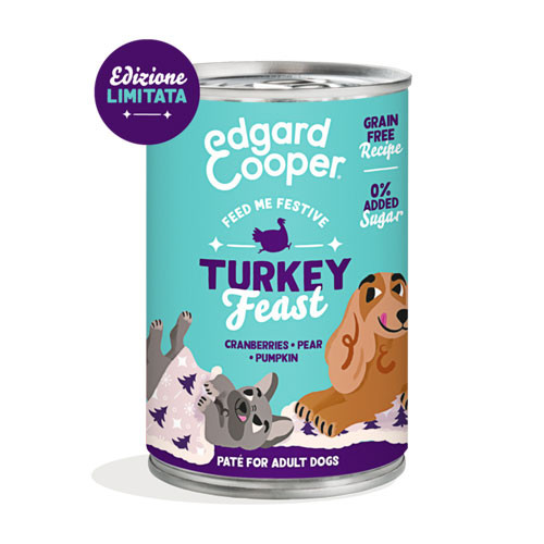 Edgard & Cooper Umido CANE Turkey Feast Natale 2023