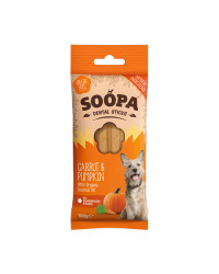 Soopa Dentalstick Carota e Zucca Snack per Cani