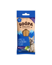 Soopa Dentalstick Mela e Mirtilli Snack per Cani