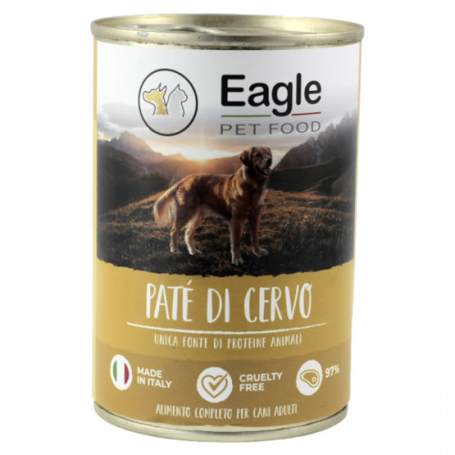 Eagle Pet Food Adult Patè di Cervo Umido Per Cani