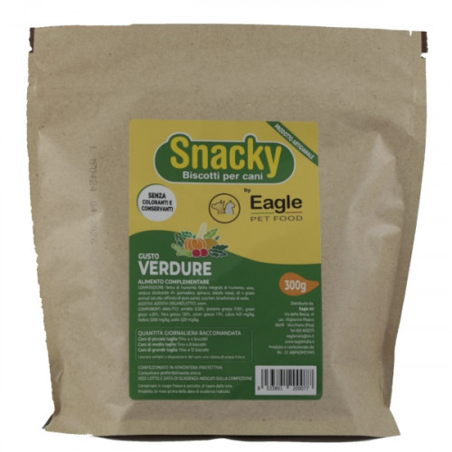 Eagle Pet Snacky Con Verdure Biscotti Per Cani