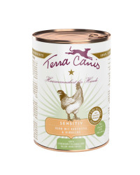 Terra Canis SENSITIVE Cavallo con Cetriolo e Fragola Umido Per Cani