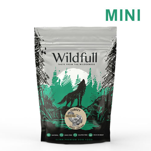 Wildfull Adult Tacchino MINI Size per Cani