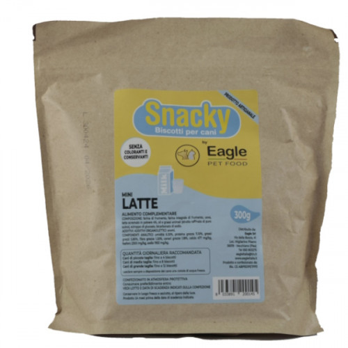 Eagle Pet Snacky Mini Latte Biscotti Per Cani