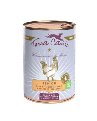 Terra Canis SENIOR Pollo con Cetriolo, Zucca e Erbe Officinali Umido Per Cani Anziani